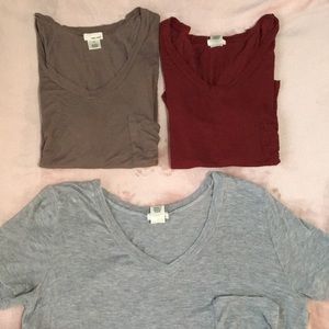3 Pack Pocket Tees